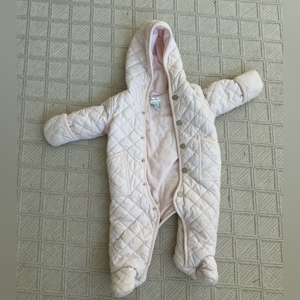 Ralph Lauren 6 month quilted down baby onesie
